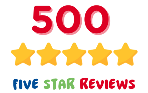 Celebrating 500 5-Star TrustPilot Reviews